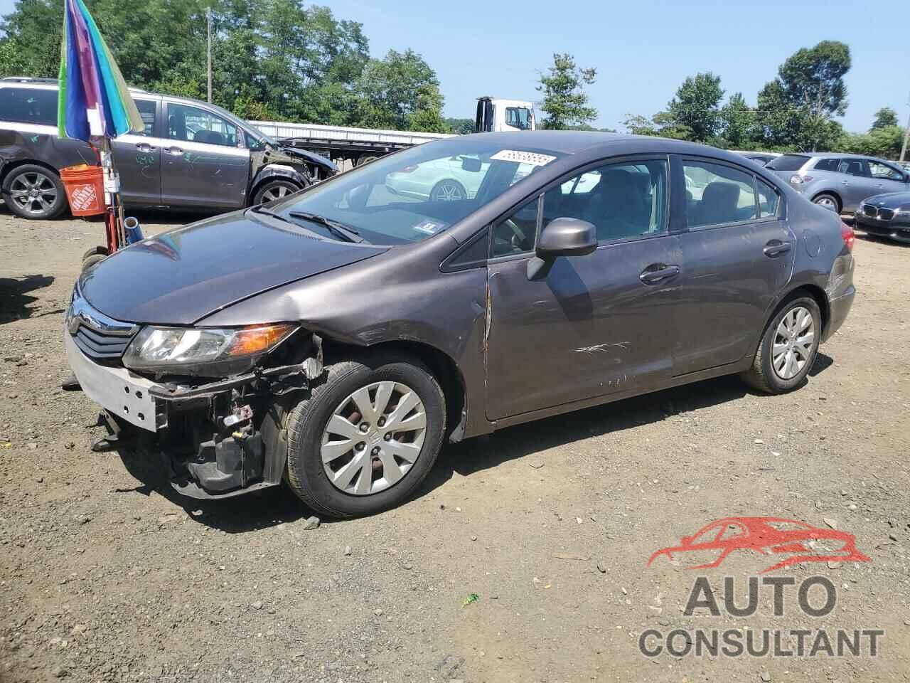 HONDA CIVIC 2012 - 19XFB2F56CE339411