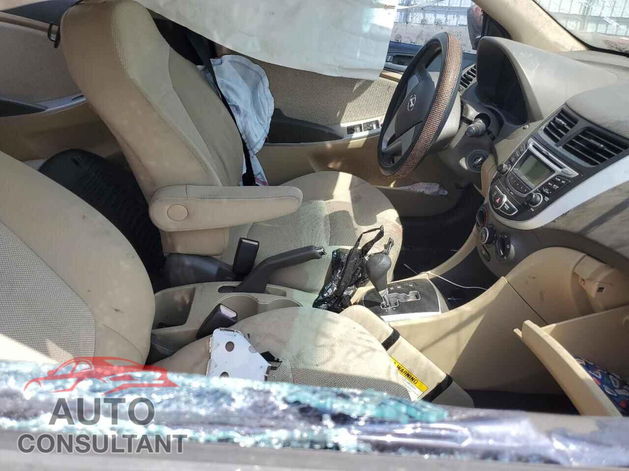 HYUNDAI ACCENT 2012 - KMHCT4AE8CU076418