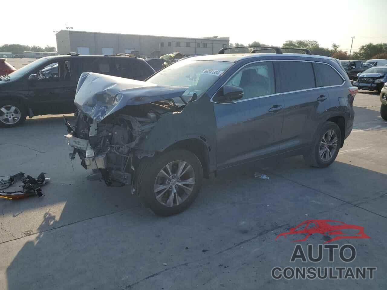 TOYOTA HIGHLANDER 2015 - 5TDKKRFH7FS056981