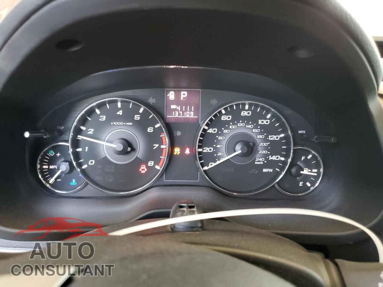 SUBARU OUTBACK 2011 - 4S4BRBCC6B3326415