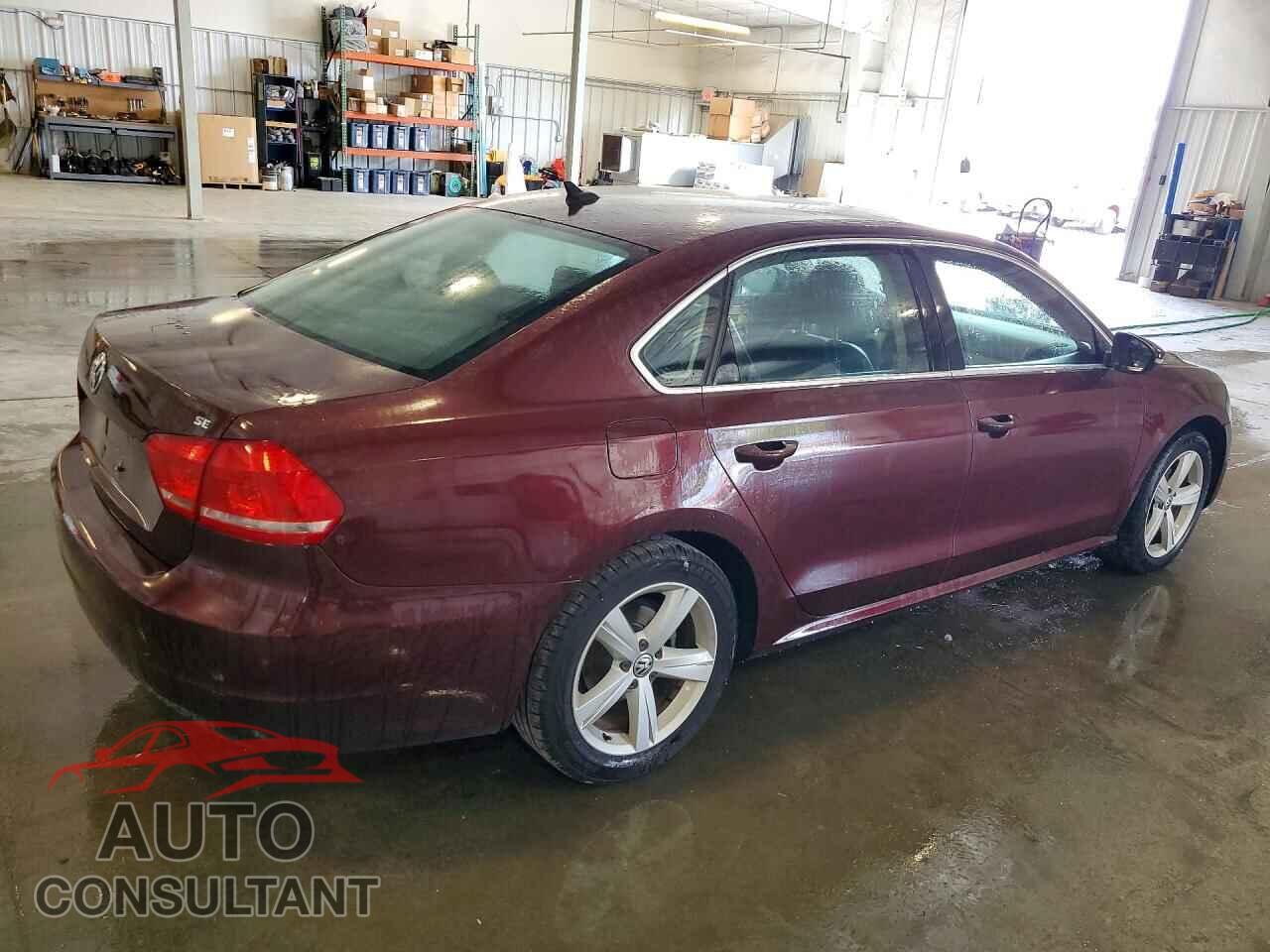VOLKSWAGEN PASSAT 2012 - 1VWBH7A39CC036370