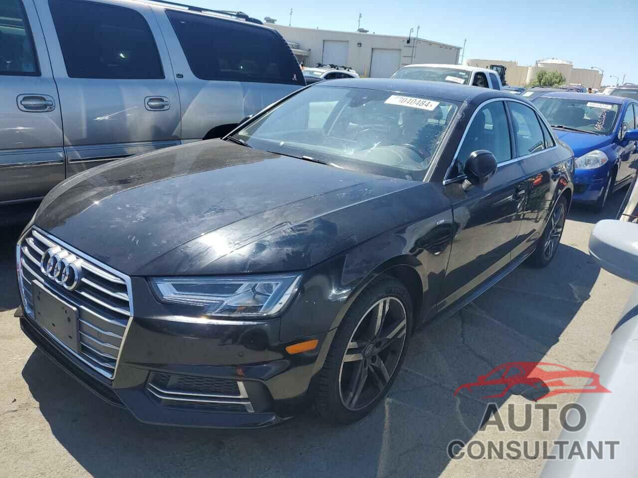 AUDI A4 2018 - WAULMAF45JA009125