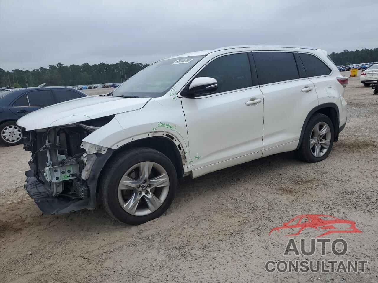 TOYOTA HIGHLANDER 2016 - 5TDDKRFH5GS262827