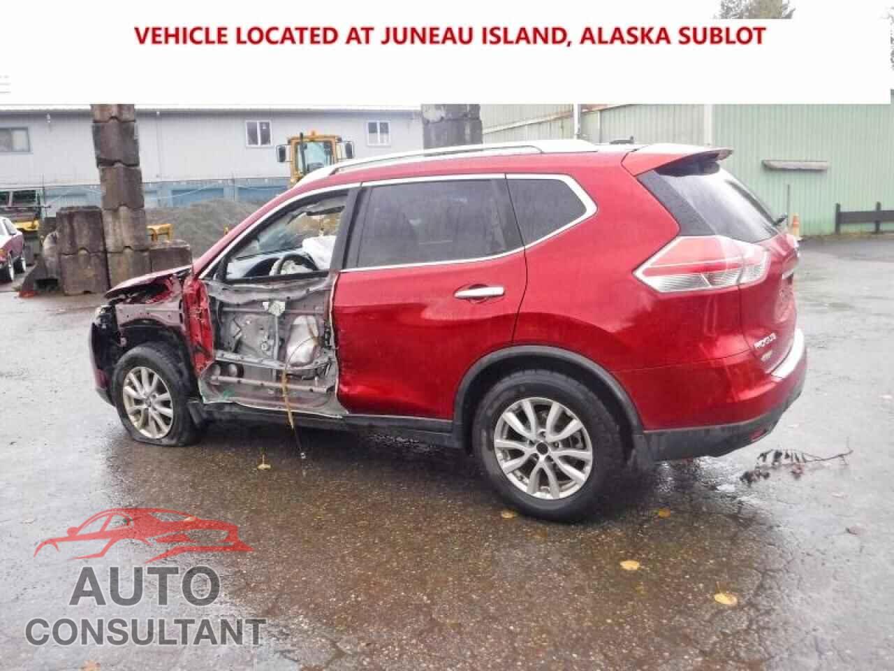 NISSAN ROGUE 2016 - KNMAT2MV4GP735448