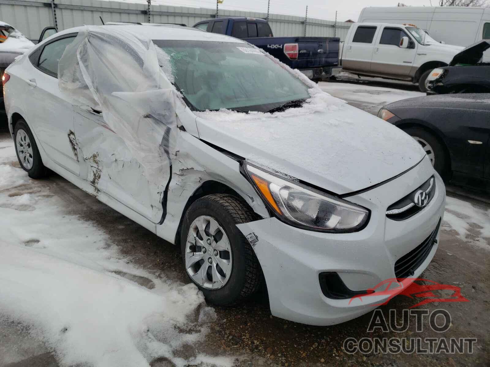 HYUNDAI ACCENT 2017 - KMHCT4AE4HU368381