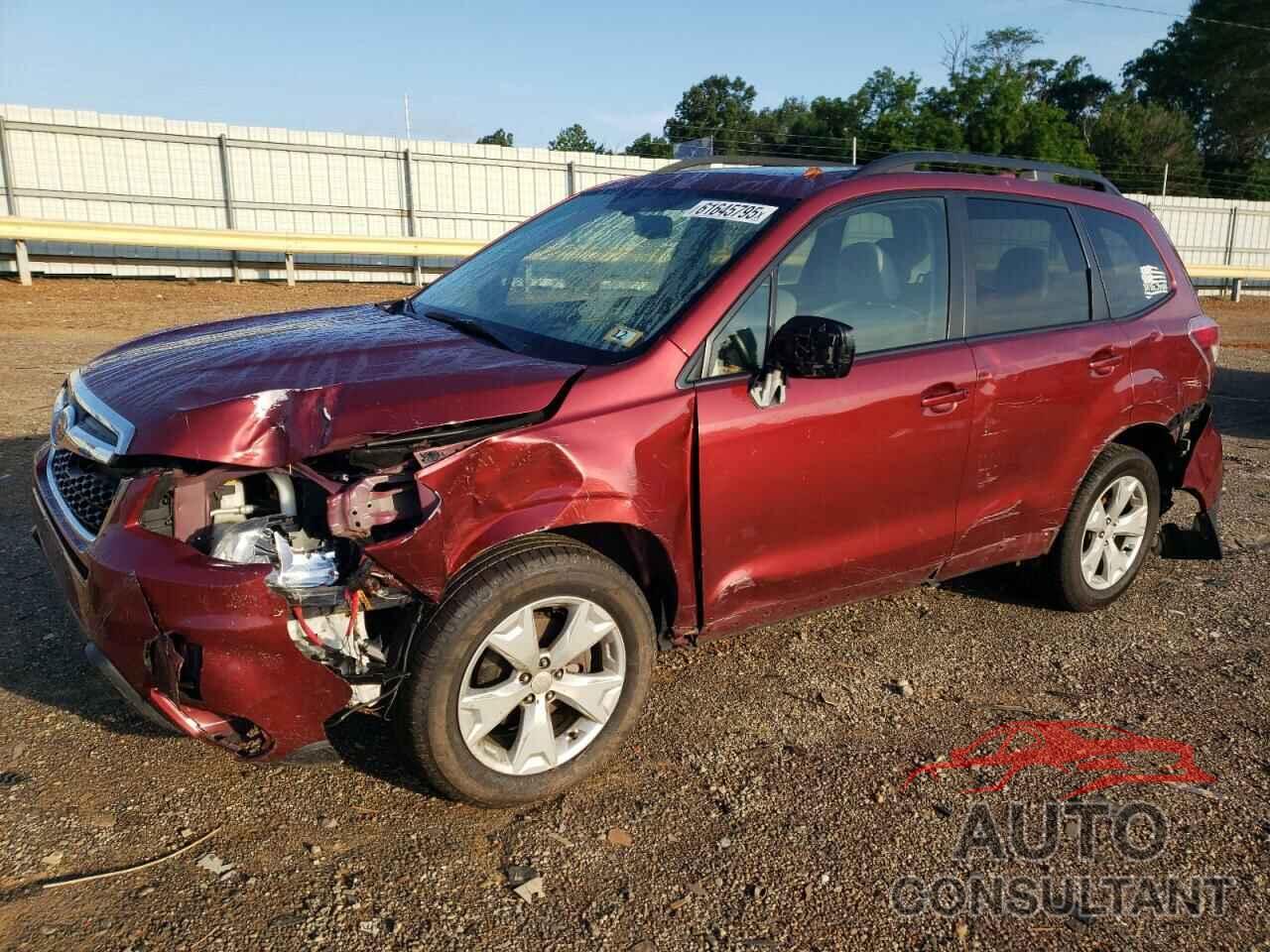 SUBARU FORESTER 2016 - JF2SJADC0GH568990