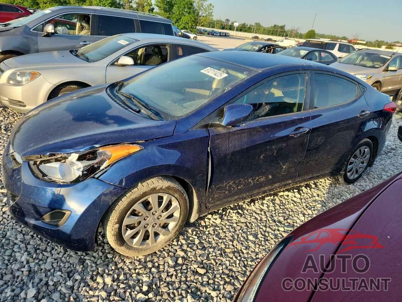 HYUNDAI ELANTRA 2013 - KMHDH4AE0DU606324