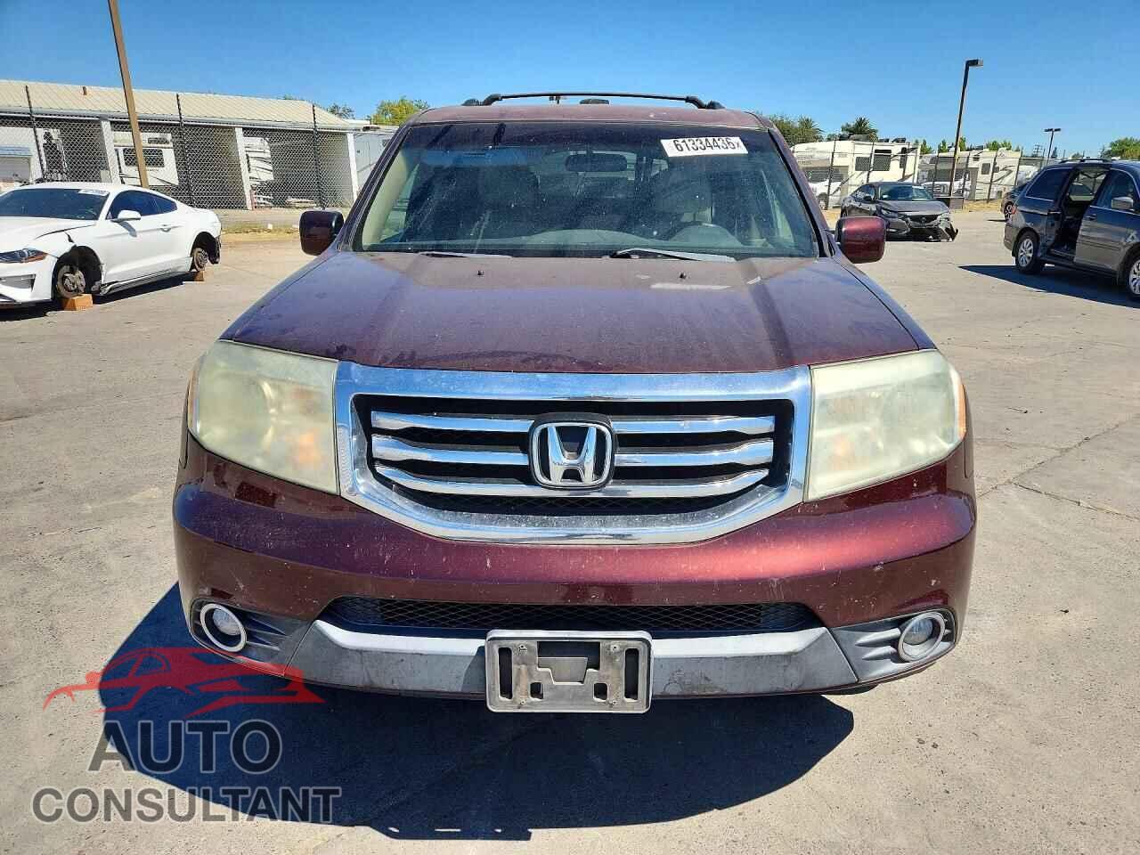 HONDA PILOT 2012 - 5FNYF3H45CB012001