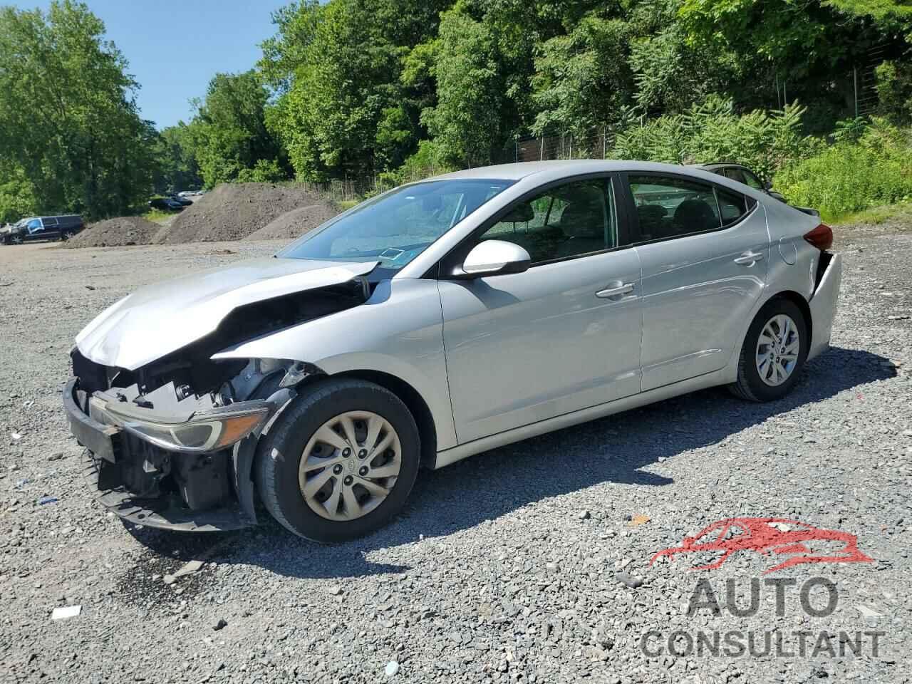 HYUNDAI ELANTRA 2017 - KMHD74LF8HU123341