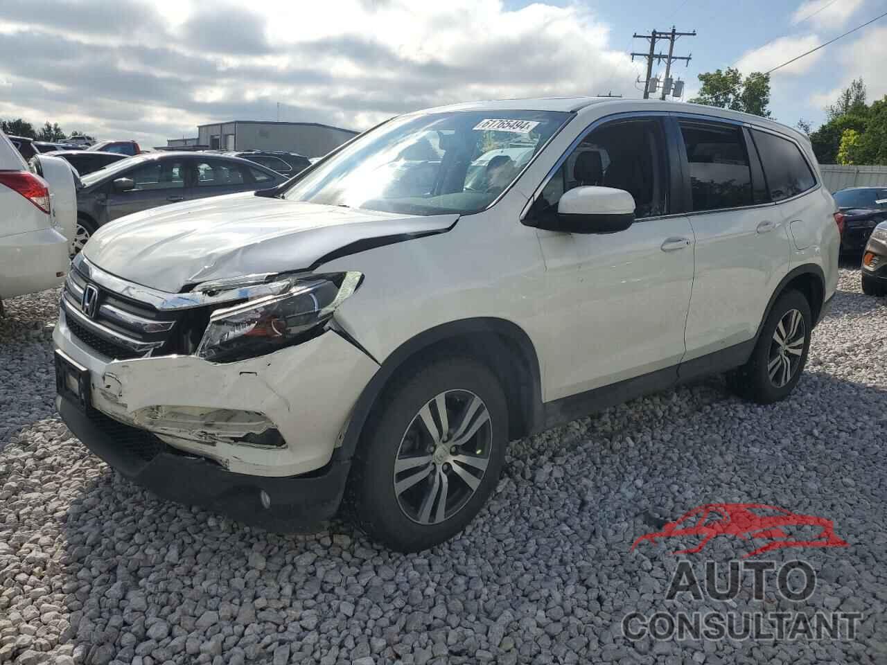 HONDA PILOT 2017 - 5FNYF6H57HB081886