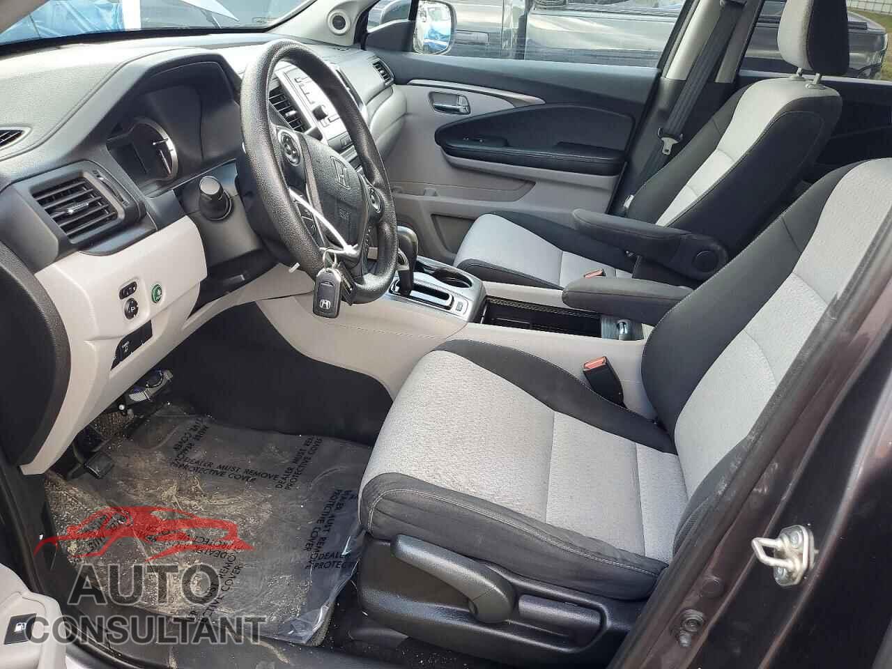 HONDA RIDGELINE 2017 - 5FPYK3F23HB036390