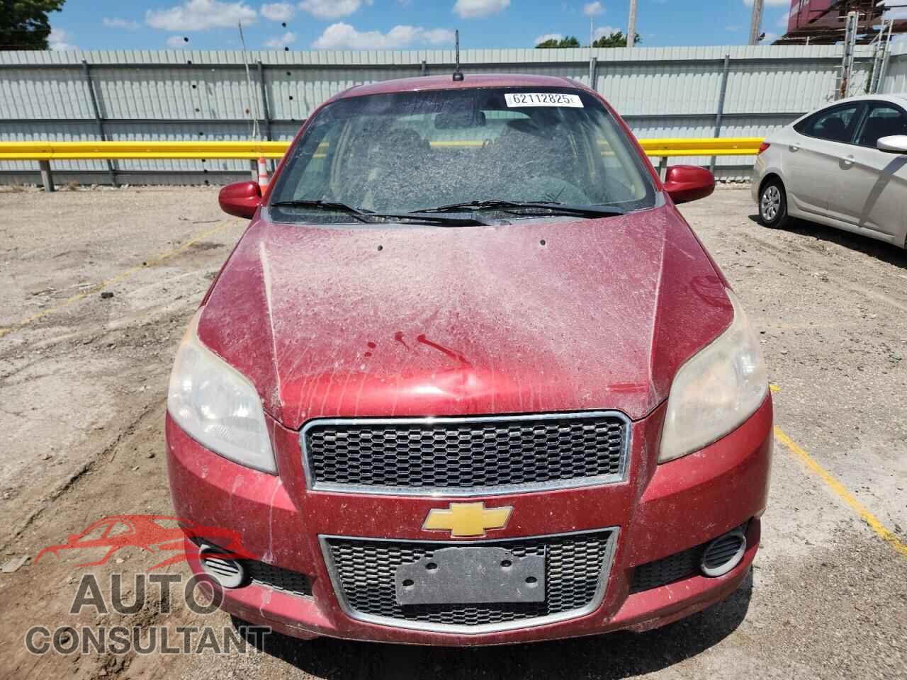 CHEVROLET AVEO 2011 - KL1TD6DE3BB241463