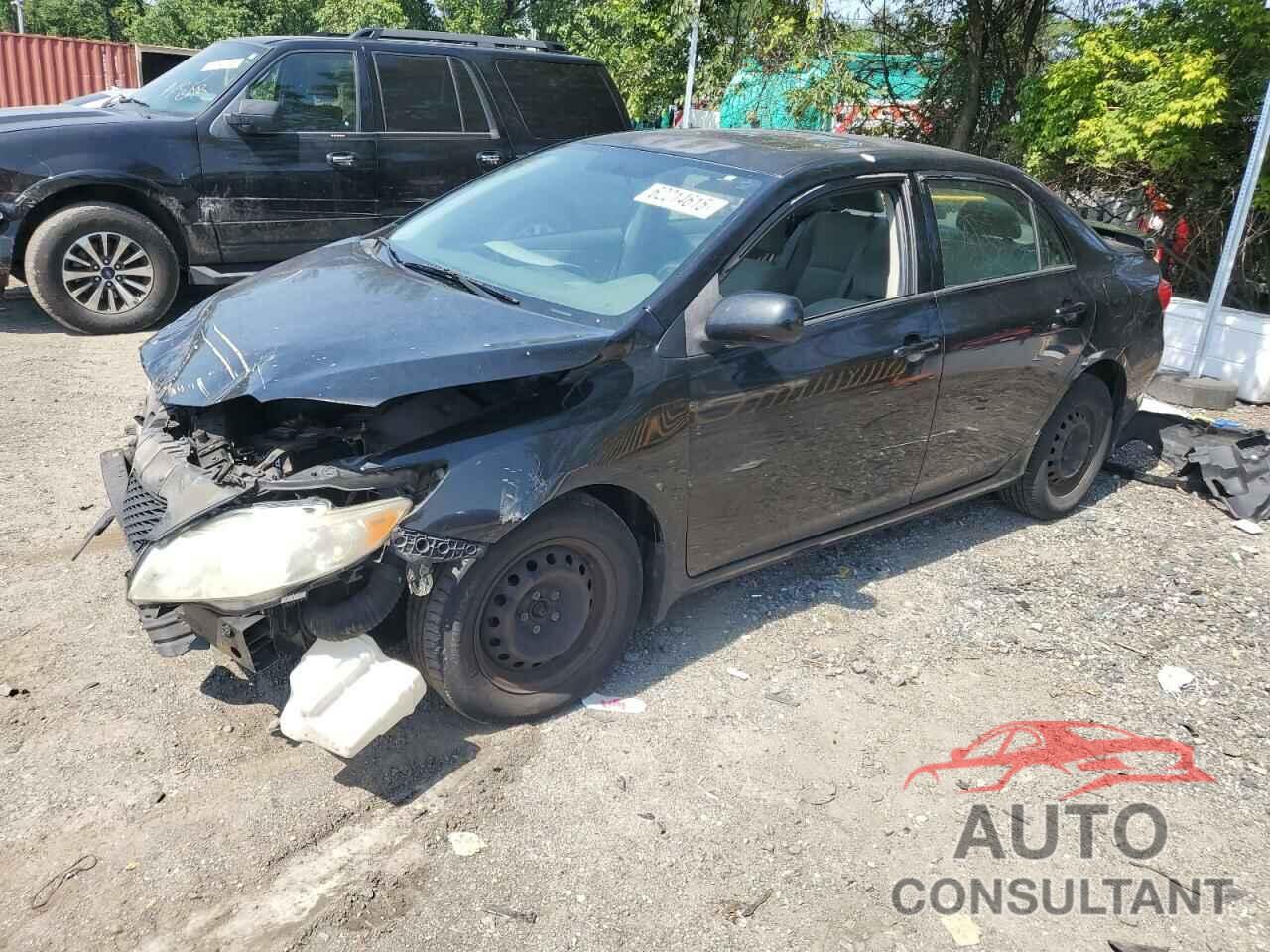 TOYOTA COROLLA 2009 - 2T1BU40E89C134984