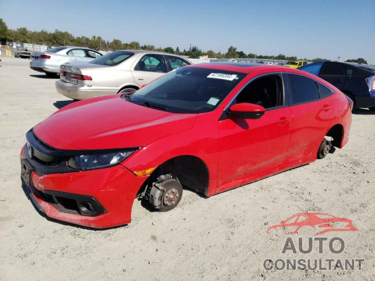 HONDA CIVIC 2019 - 2HGFC1F38KH650333