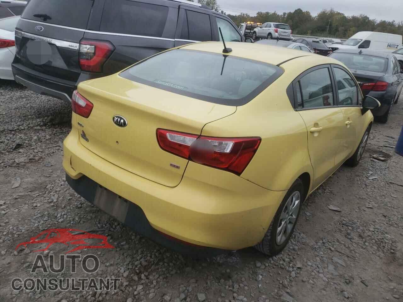 KIA RIO 2016 - KNADM4A35G6598015