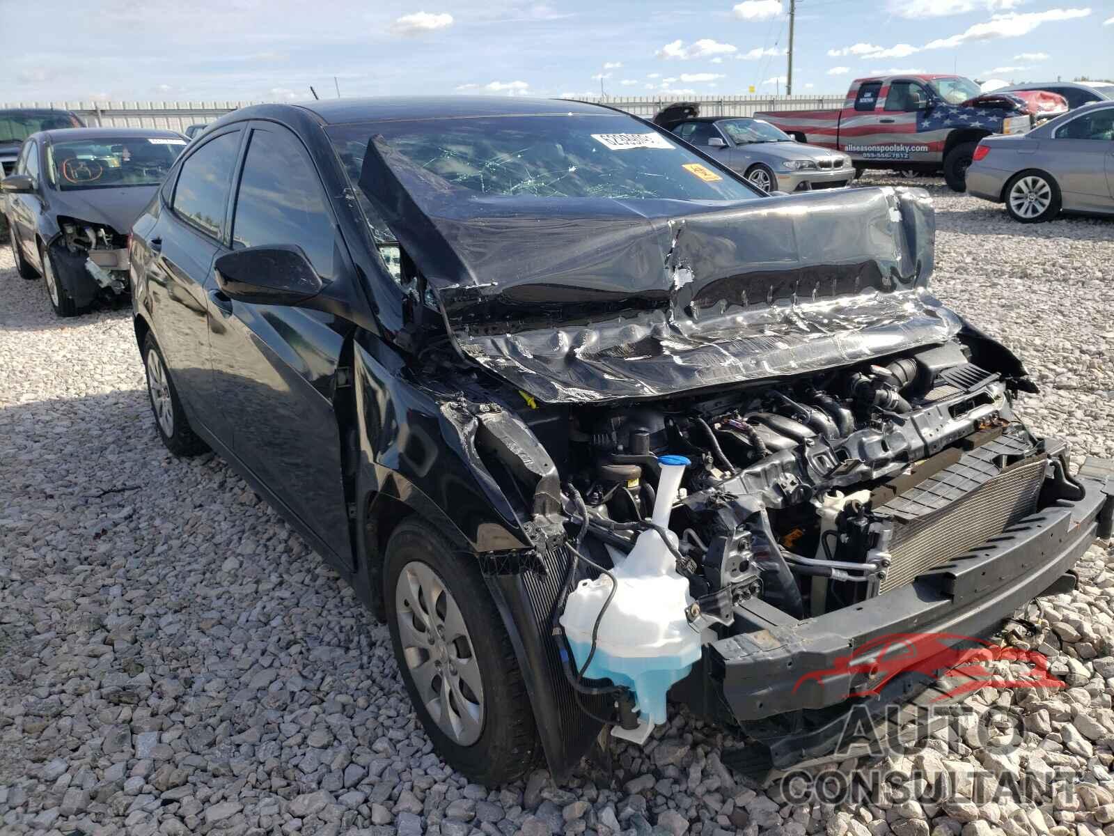 HYUNDAI ACCENT 2017 - KMHCT4AE6HU380130
