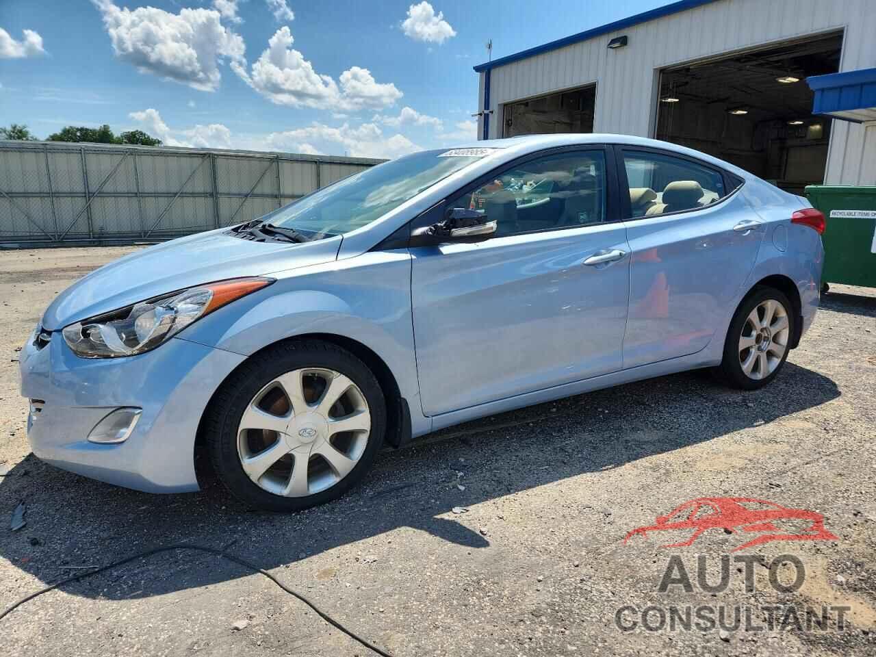 HYUNDAI ELANTRA 2012 - KMHDH4AE7CU208431