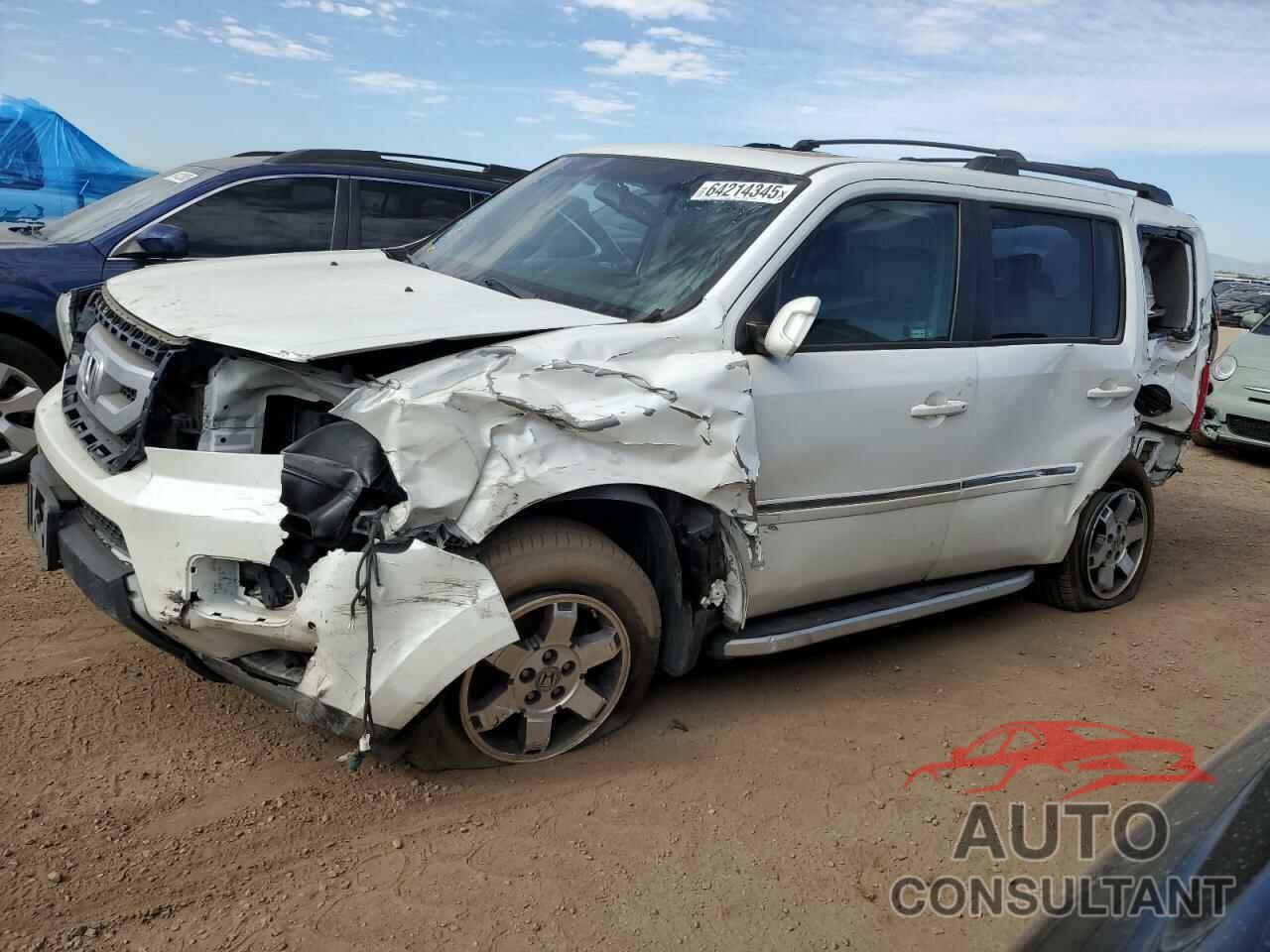 HONDA PILOT 2011 - 5FNYF4H93BB018346