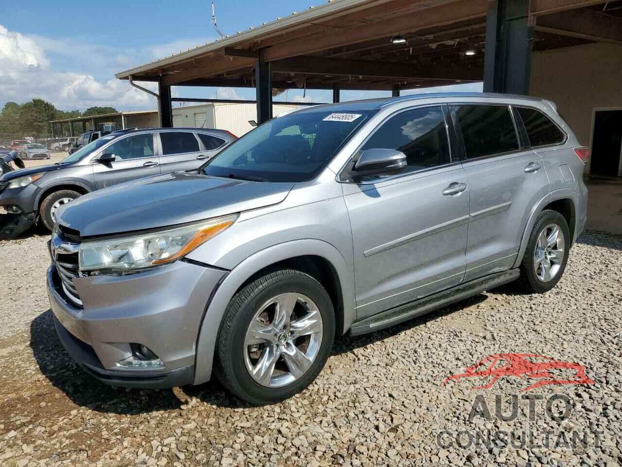 TOYOTA HIGHLANDER 2016 - 5TDYKRFH4GS138596