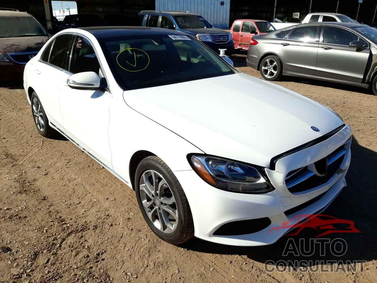 MERCEDES-BENZ C-CLASS 2016 - 55SWF4KB1GU110161