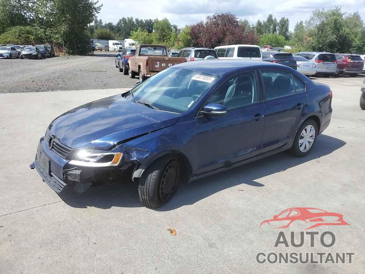 VOLKSWAGEN JETTA 2012 - 3VWDP7AJ9CM087425