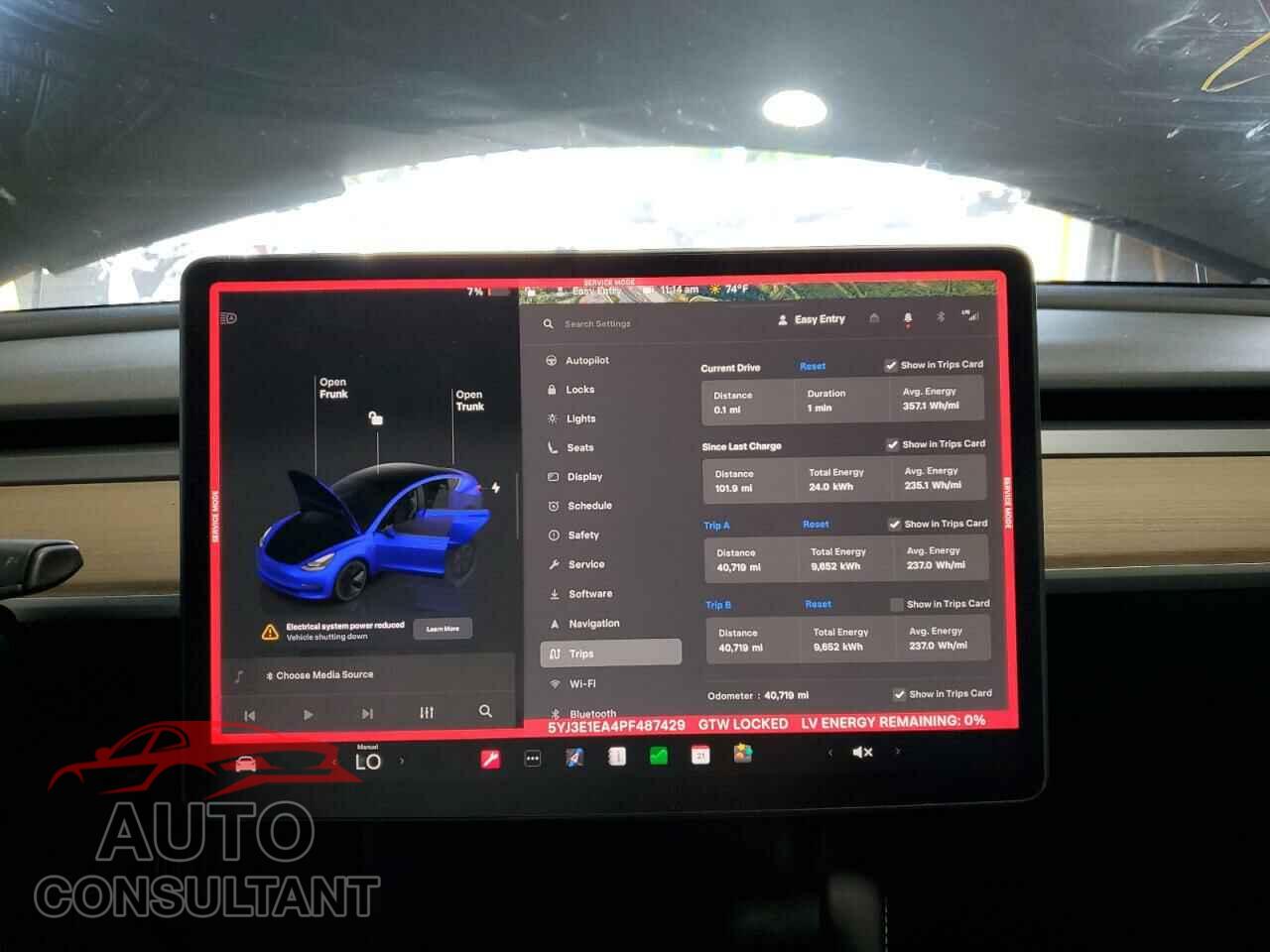 TESLA MODEL 3 2023 - 5YJ3E1EA4PF487429