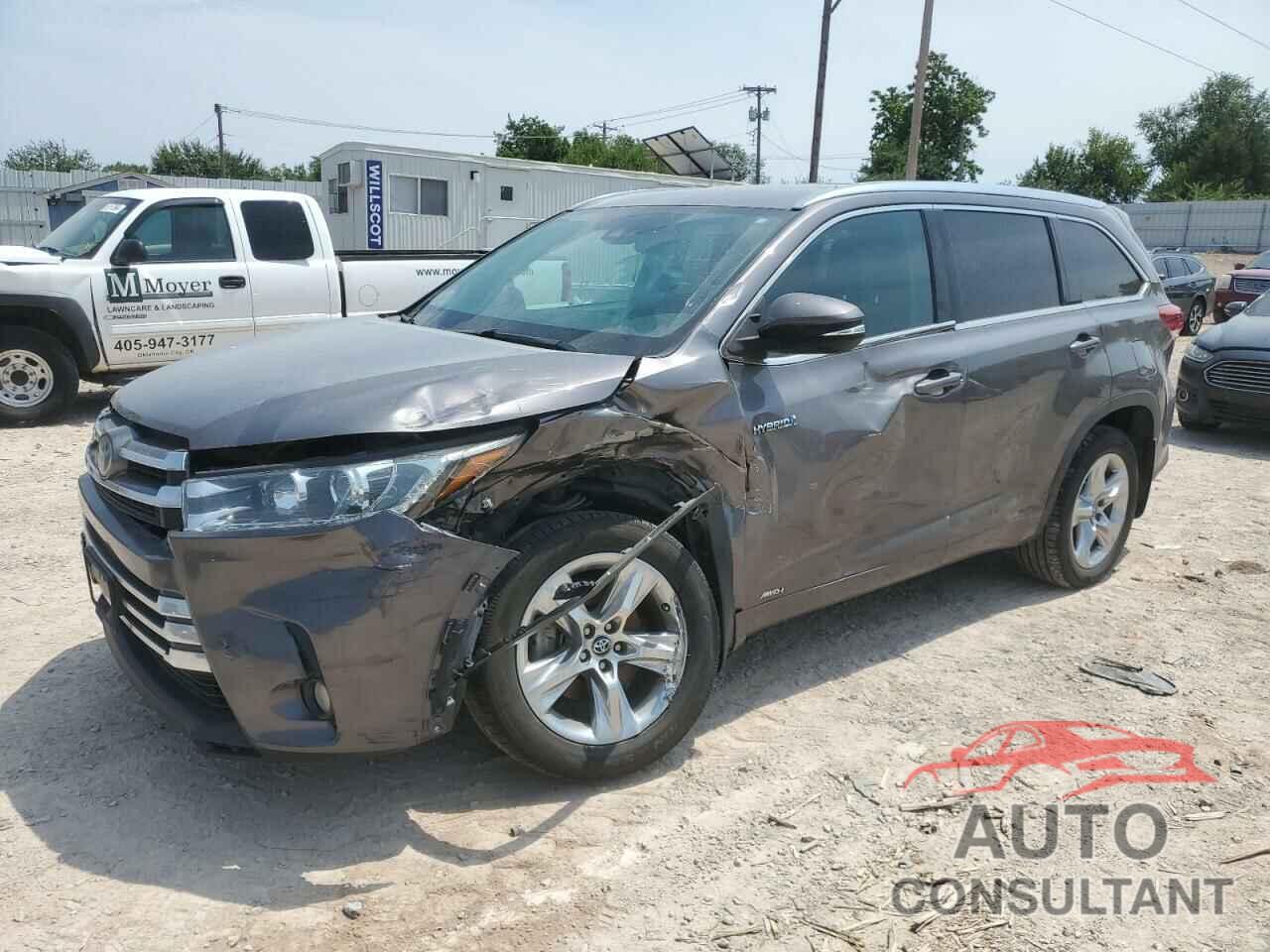 TOYOTA HIGHLANDER 2017 - 5TDDGRFH1HS035198