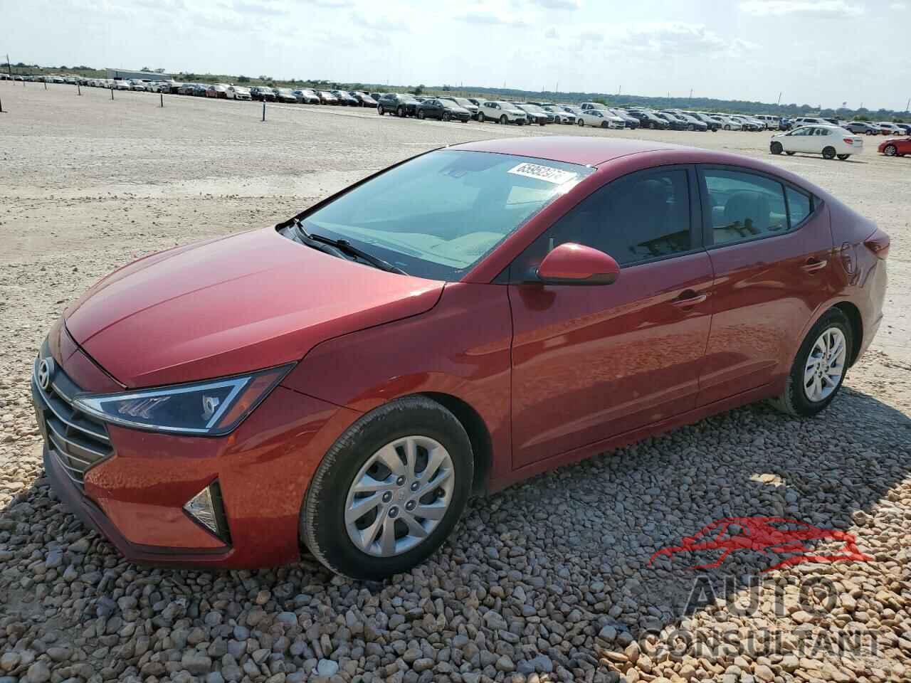 HYUNDAI ELANTRA 2020 - KMHD74LF8LU029100