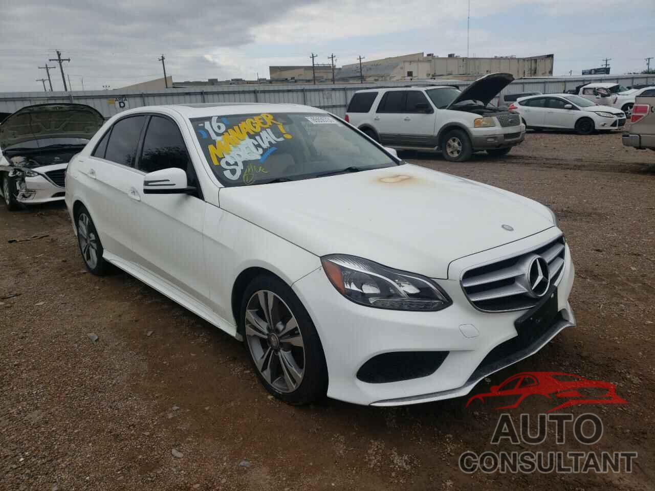 MERCEDES-BENZ E-CLASS 2016 - WDDHF8JB4GB242133