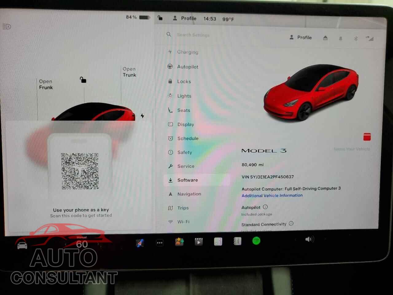 TESLA MODEL 3 2023 - 5YJ3E1EA2PF450637