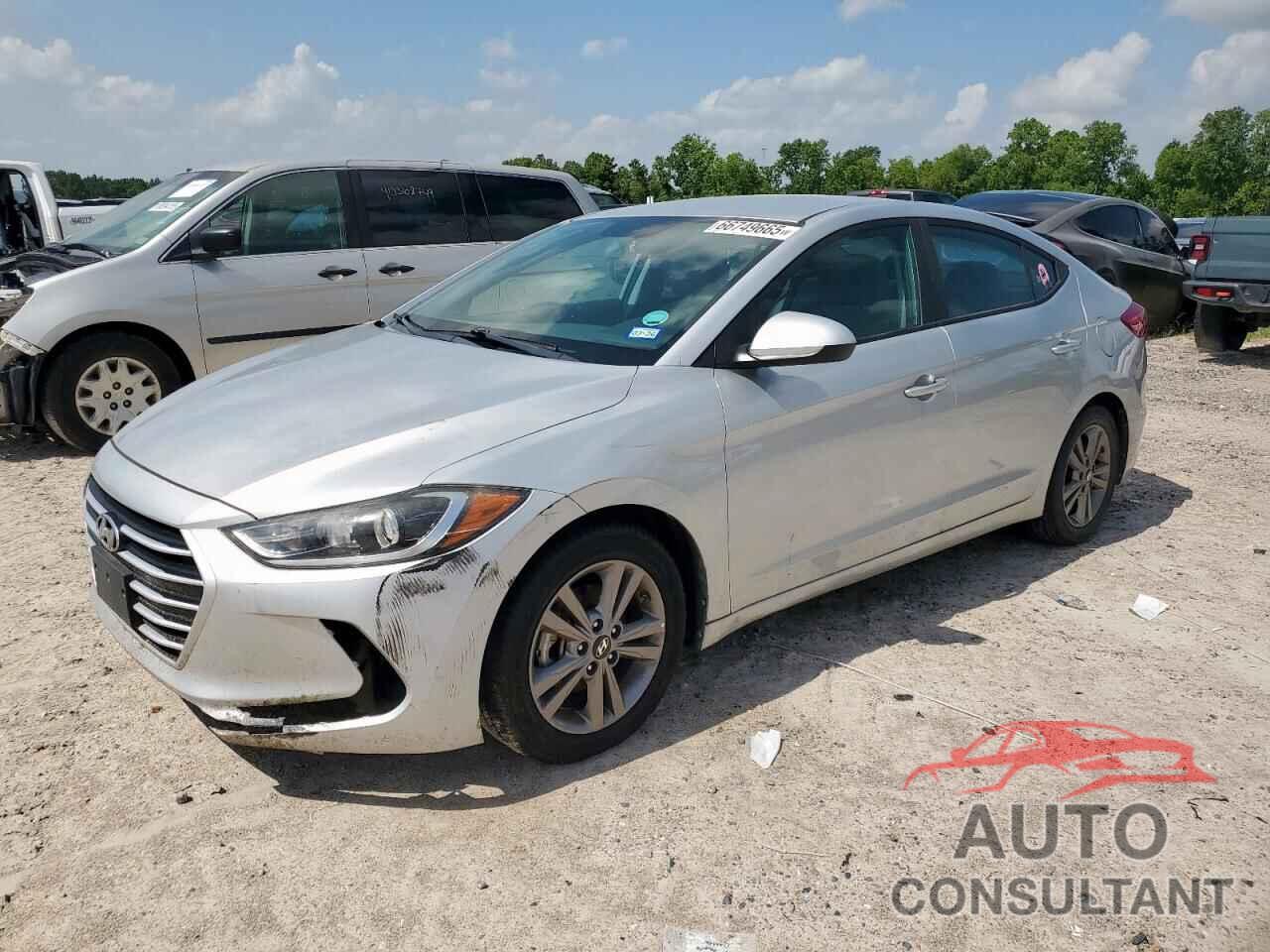 HYUNDAI ELANTRA 2018 - 5NPD84LF4JH345280