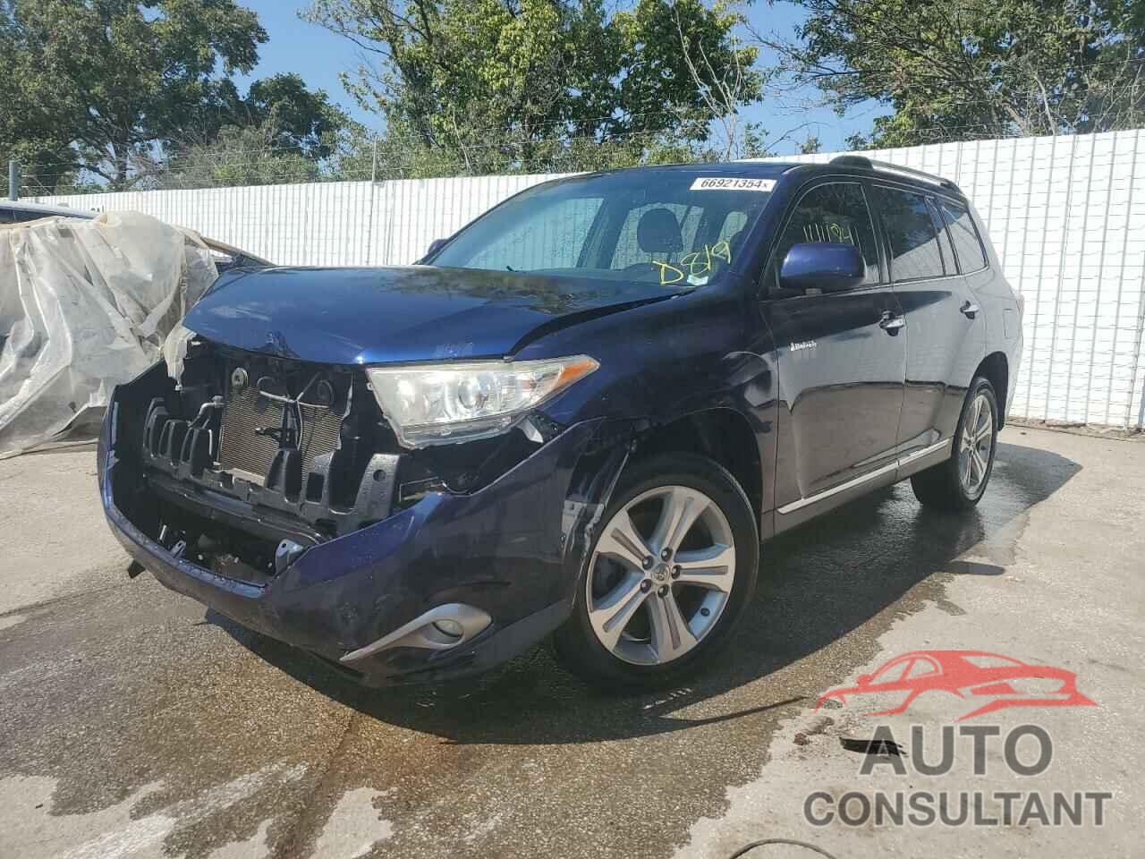 TOYOTA HIGHLANDER 2013 - 5TDYK3EH8DS126798