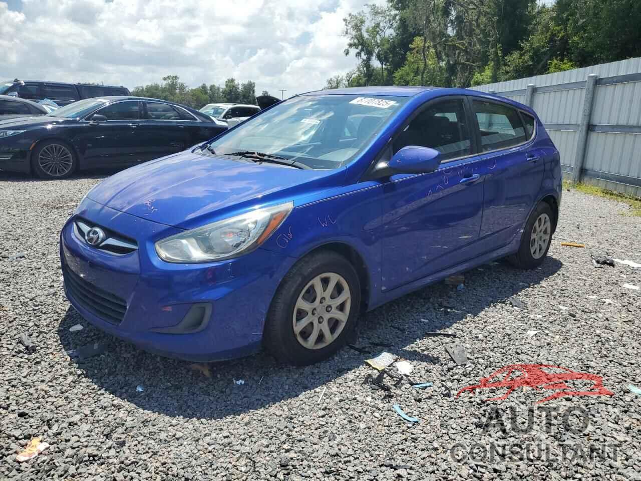 HYUNDAI ACCENT 2012 - KMHCT5AE0CU042365