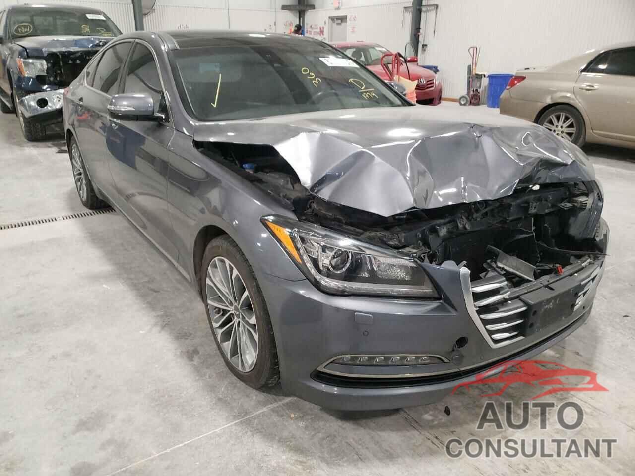 HYUNDAI GENESIS 2016 - KMHGN4JEXGU121974