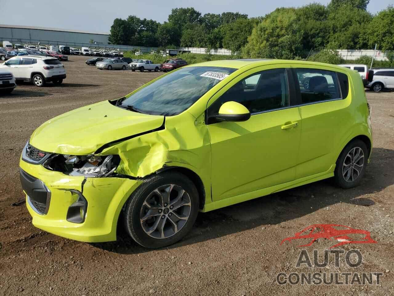CHEVROLET SONIC 2019 - 1G1JD6SB6K4115104