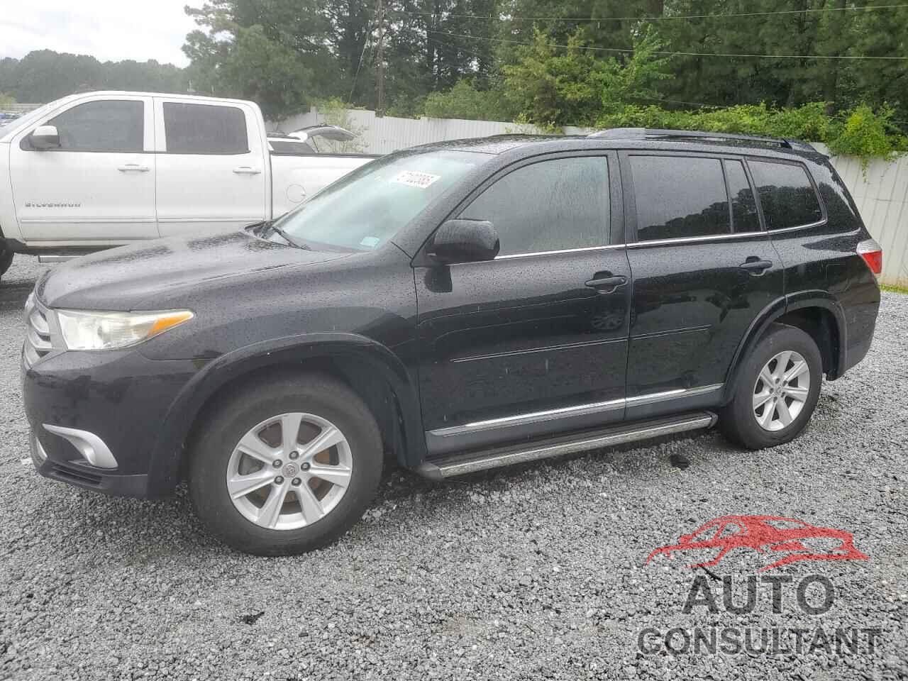 TOYOTA HIGHLANDER 2013 - 5TDBK3EH1DS186637