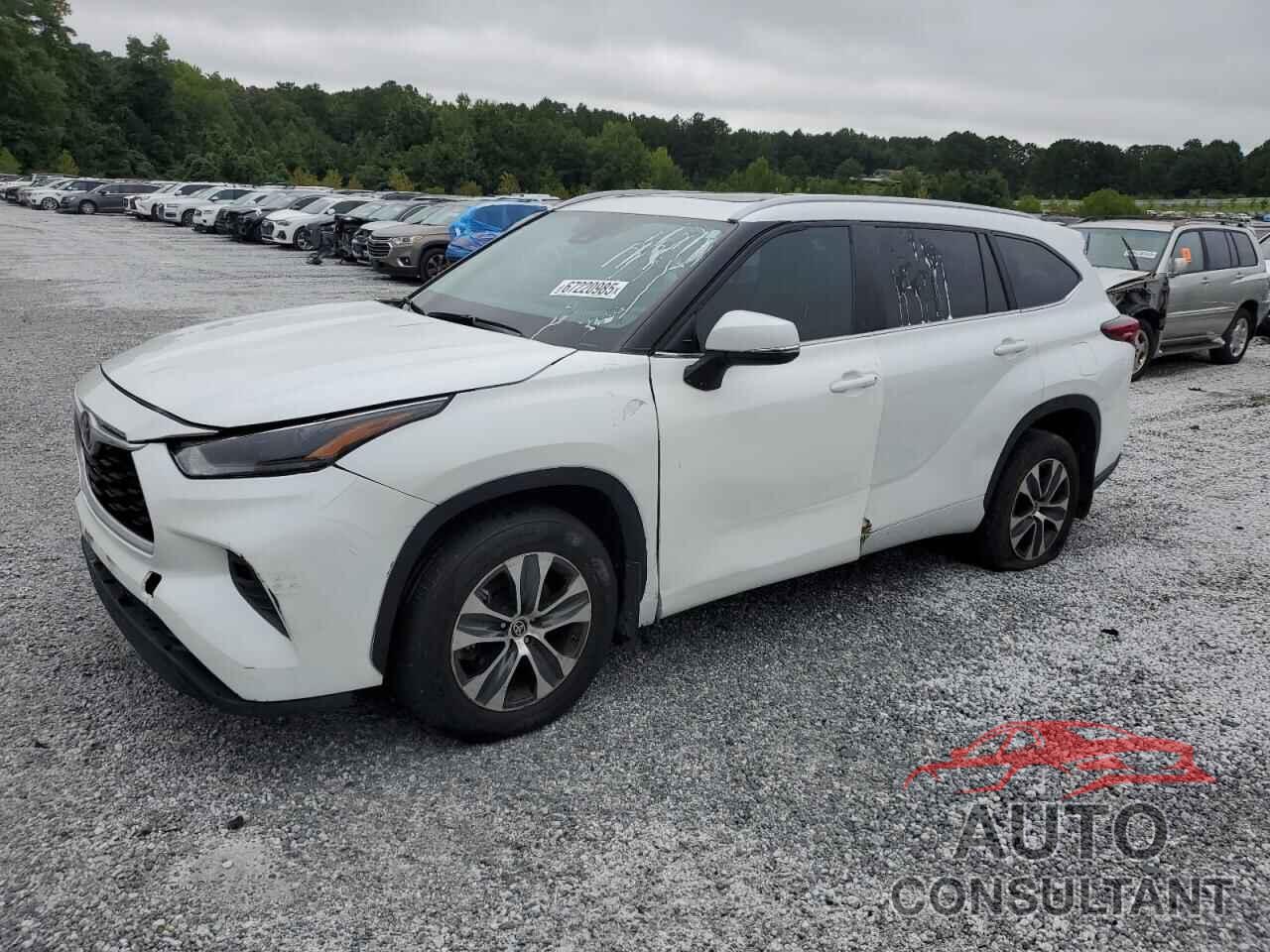 TOYOTA HIGHLANDER 2023 - 5TDKDRBH2PS007561