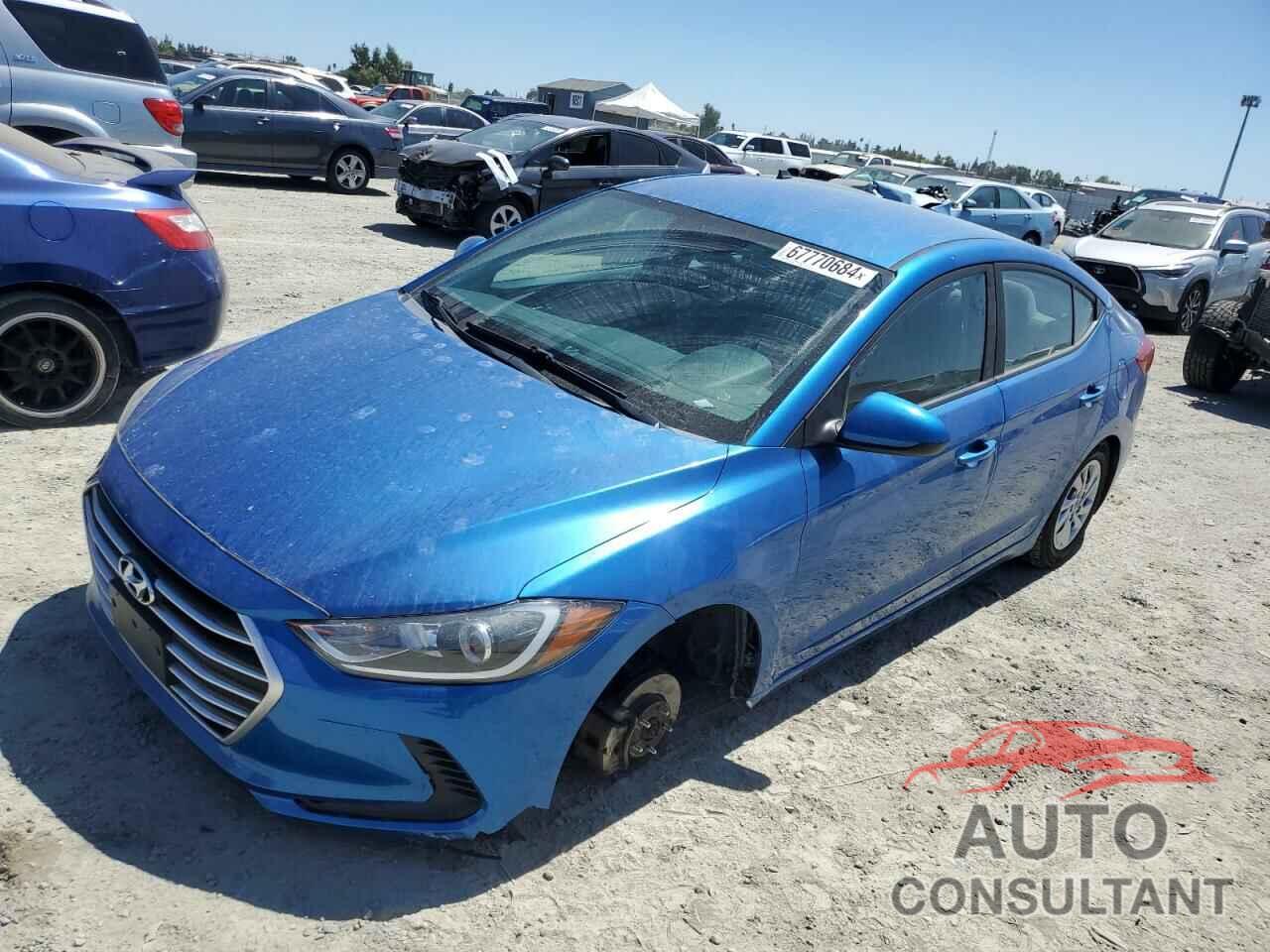 HYUNDAI ELANTRA 2017 - 5NPD74LF0HH103583