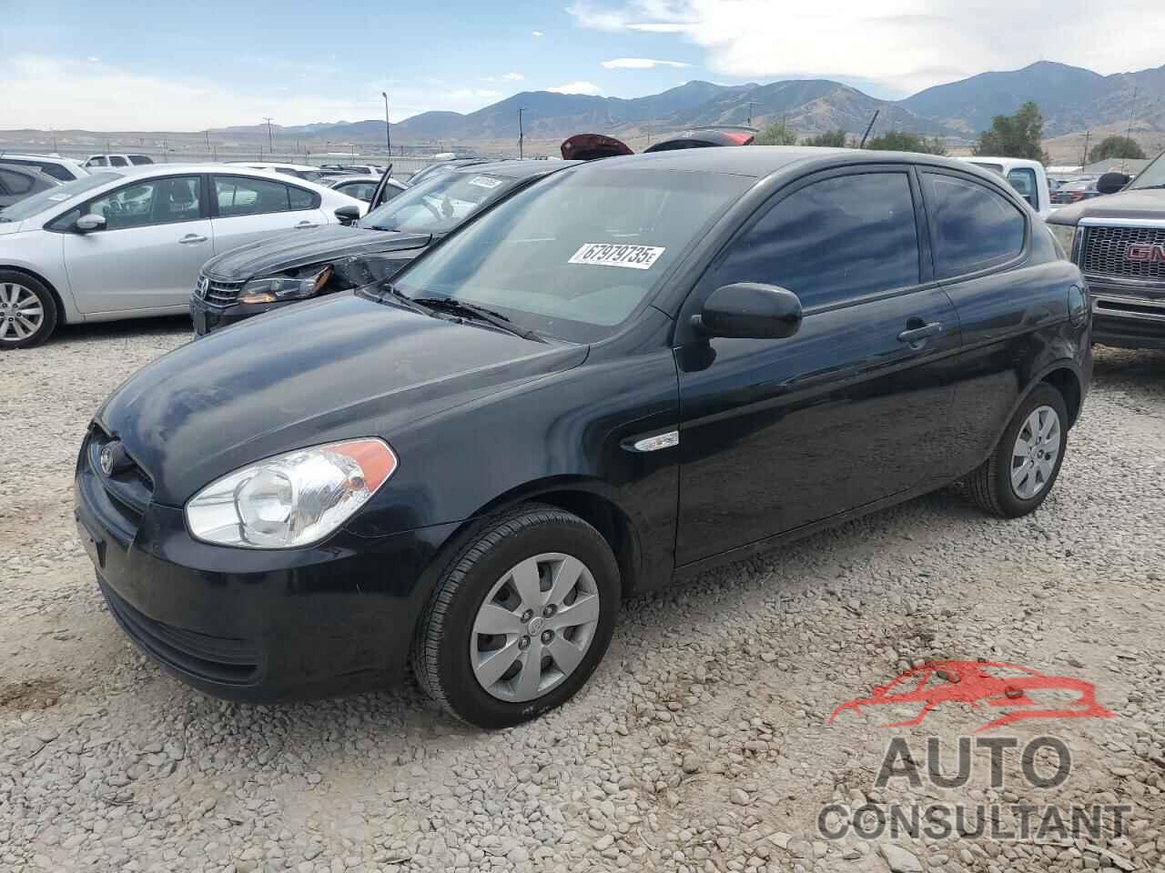 HYUNDAI ACCENT 2010 - KMHCM3AC9AU163201