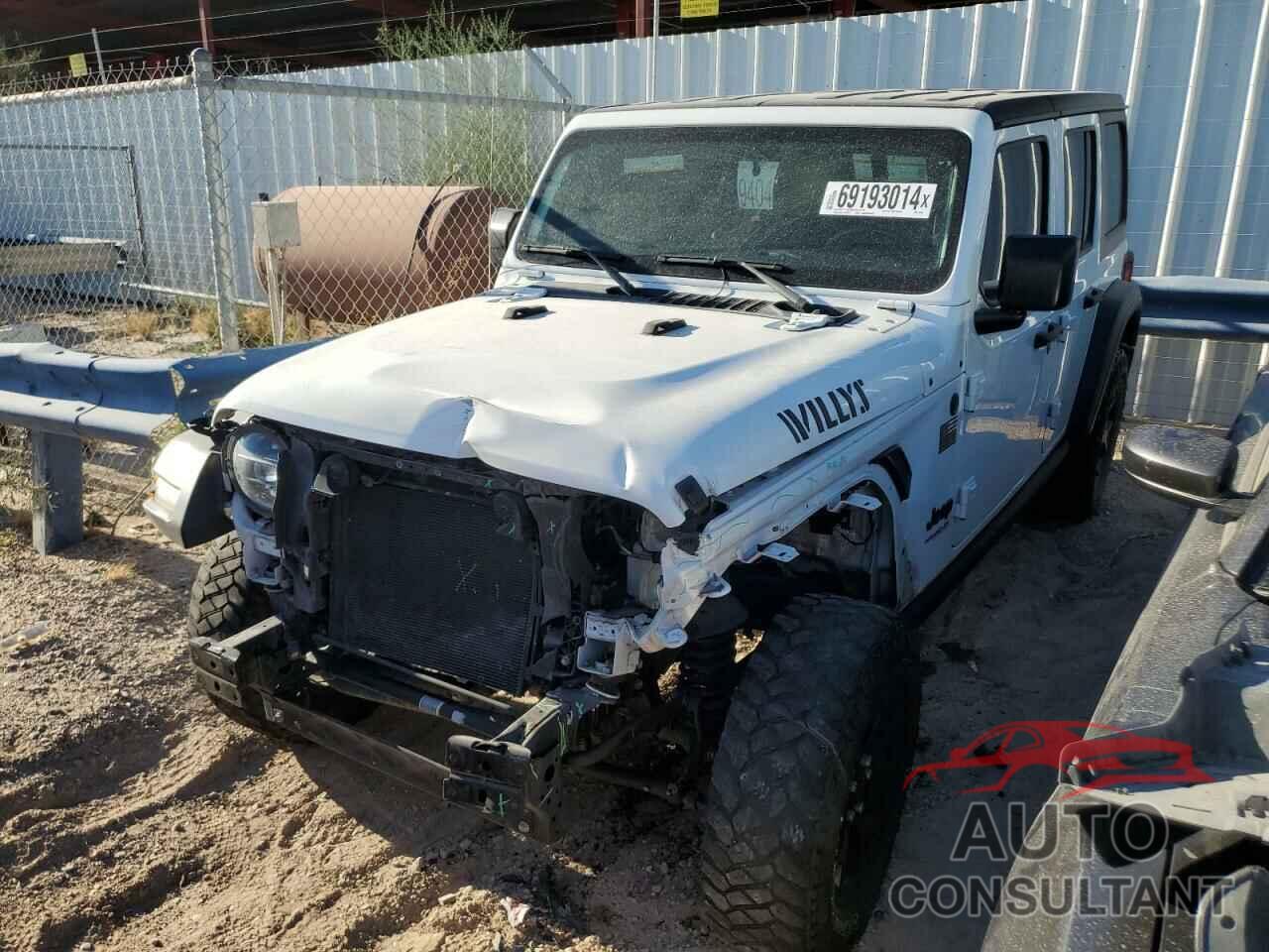 JEEP WRANGLER 2020 - 1C4HJXDG8LW186081