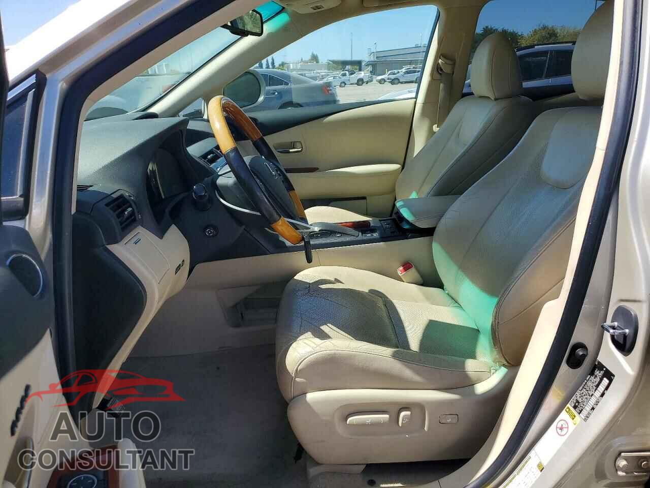 LEXUS RX350 2012 - 2T2BK1BA4CC135745