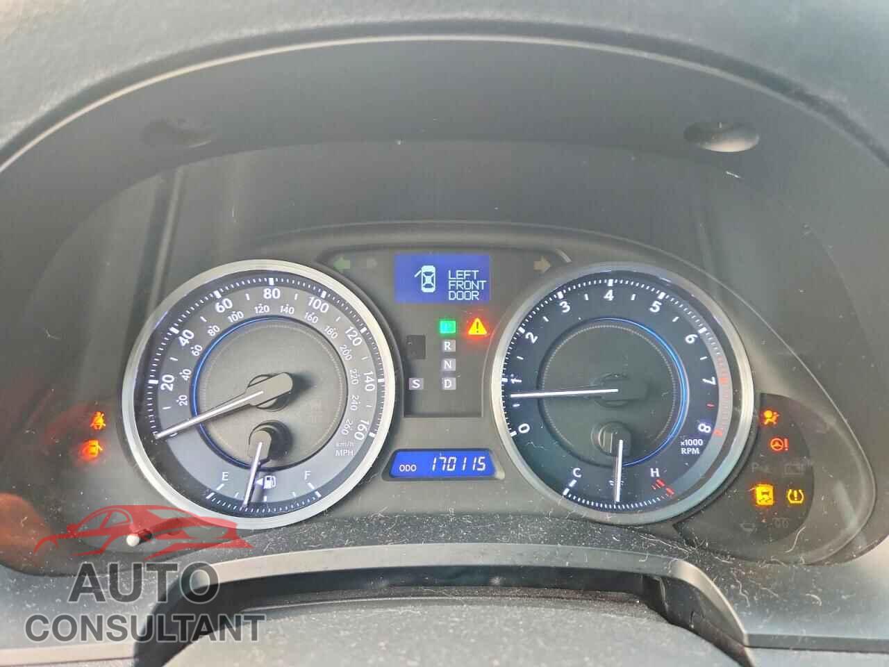 LEXUS IS 2011 - JTHBF5C24B5153373