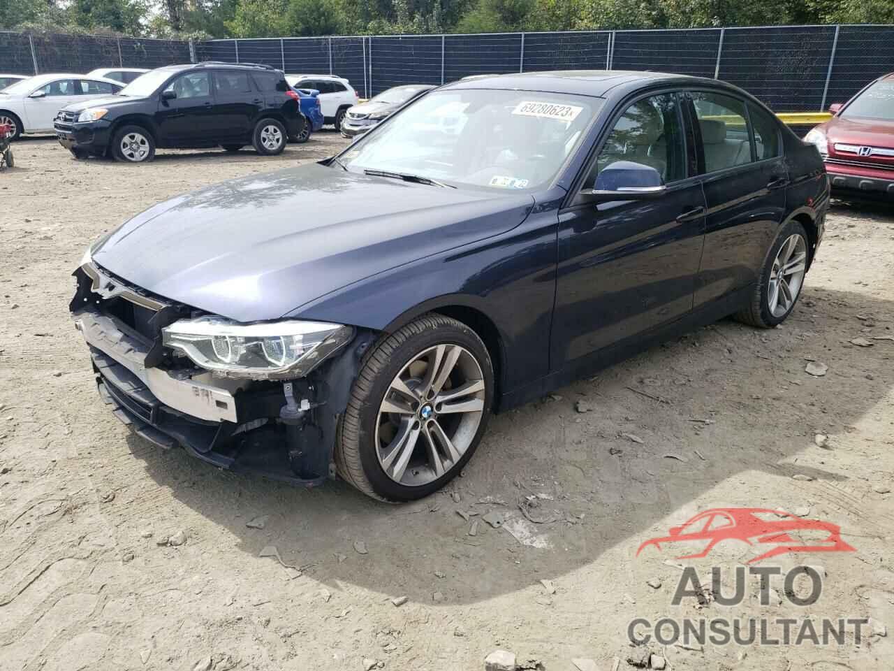 BMW 3 SERIES 2016 - WBA8E3C52GK500184