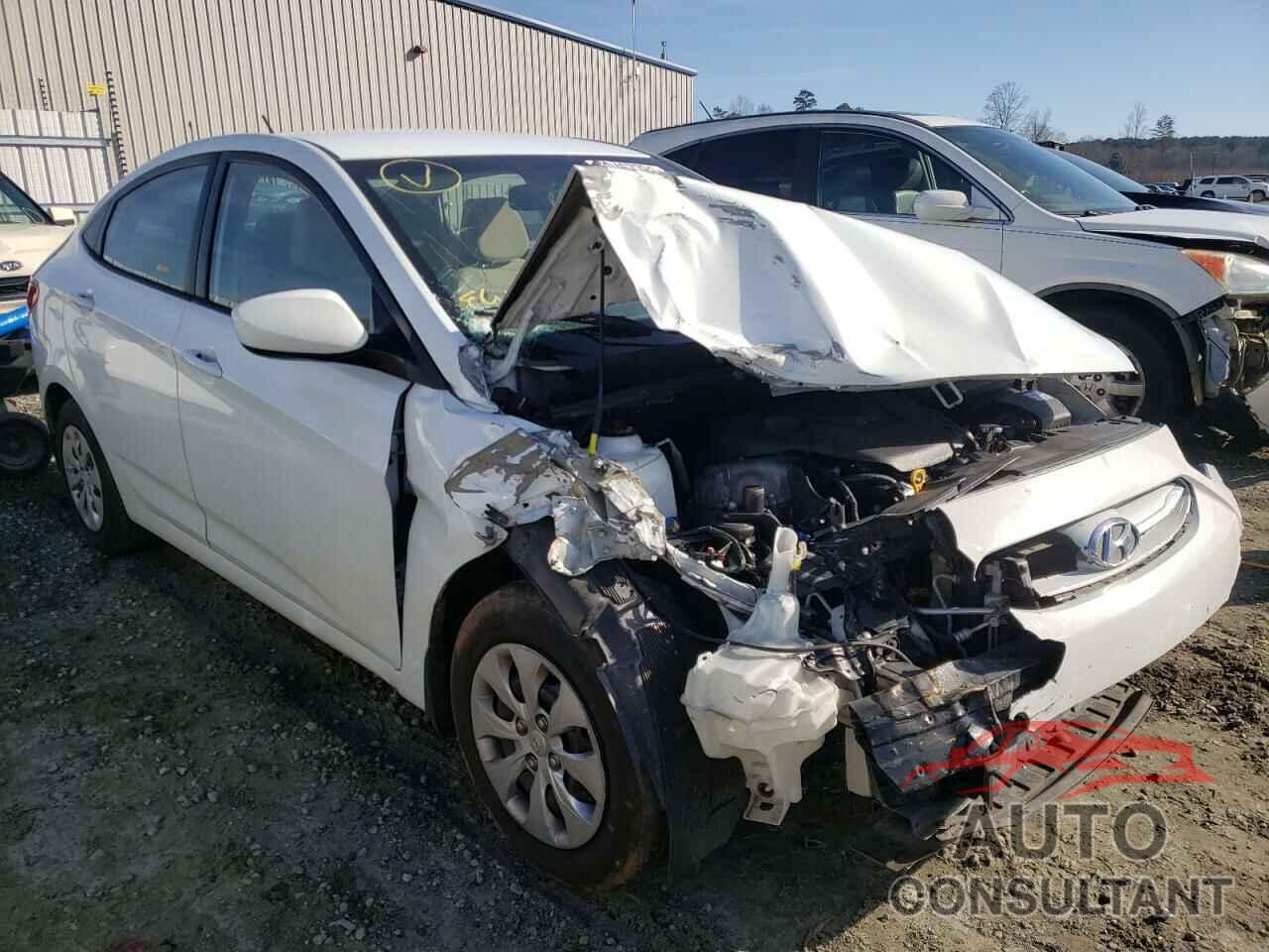 HYUNDAI ACCENT 2016 - KMHCT4AEXGU017182