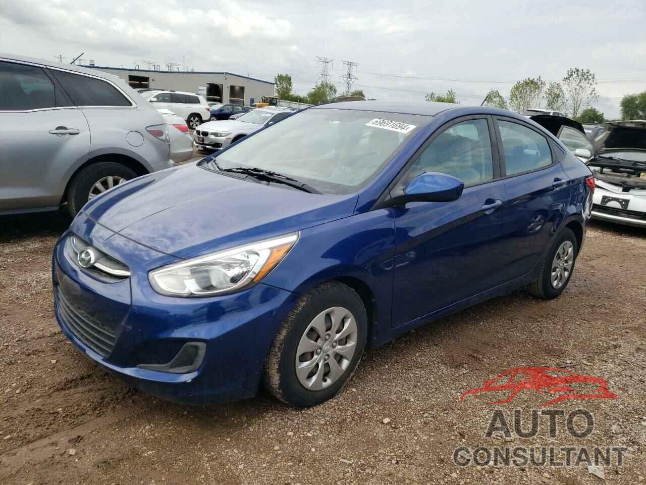 HYUNDAI ACCENT 2017 - KMHCT4AE6HU268184