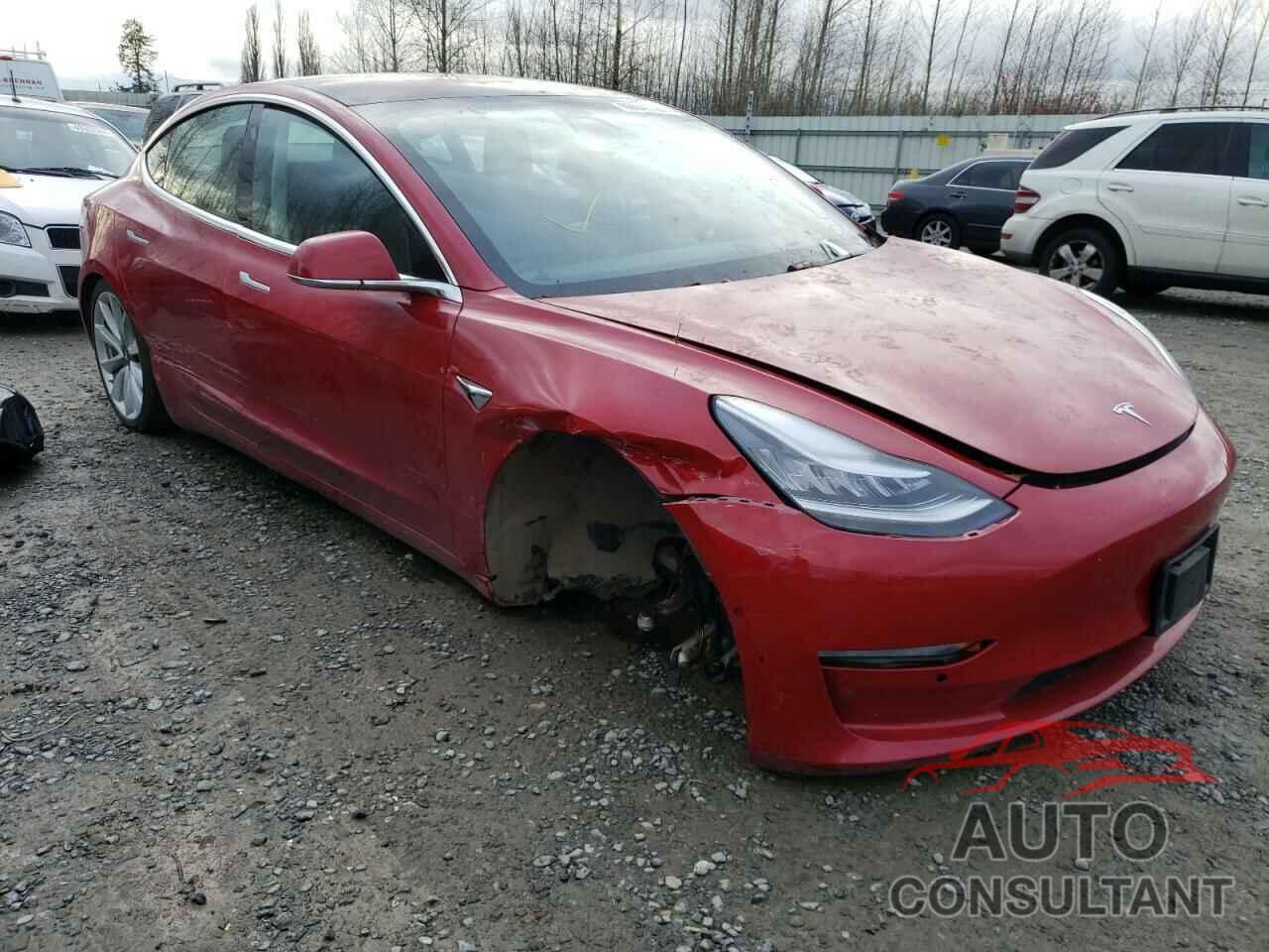 TESLA MODEL 3 2019 - 5YJ3E1EB4KF187181