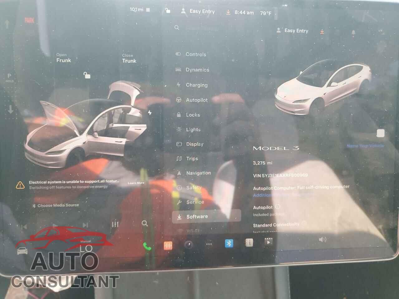 TESLA MODEL 3 2024 - 5YJ3E1EAXRF800969