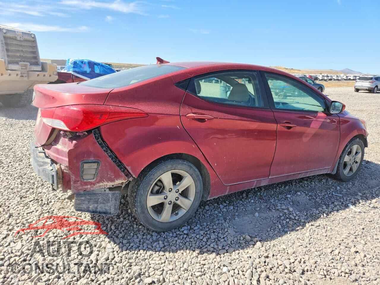 HYUNDAI ELANTRA 2012 - KMHDH4AE2CU323504