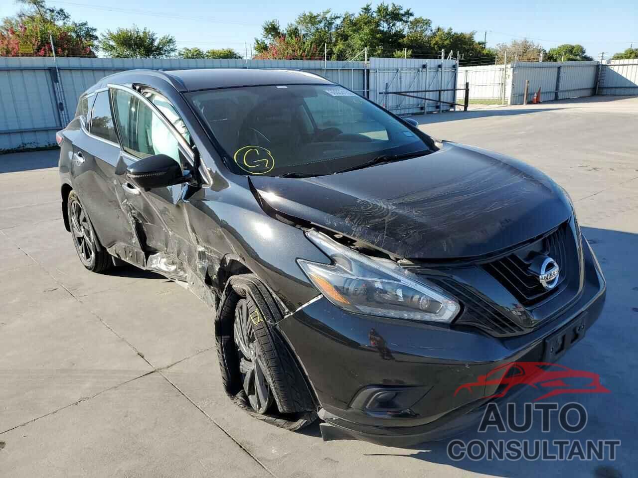 NISSAN MURANO 2018 - 5N1AZ2MG3JN124891