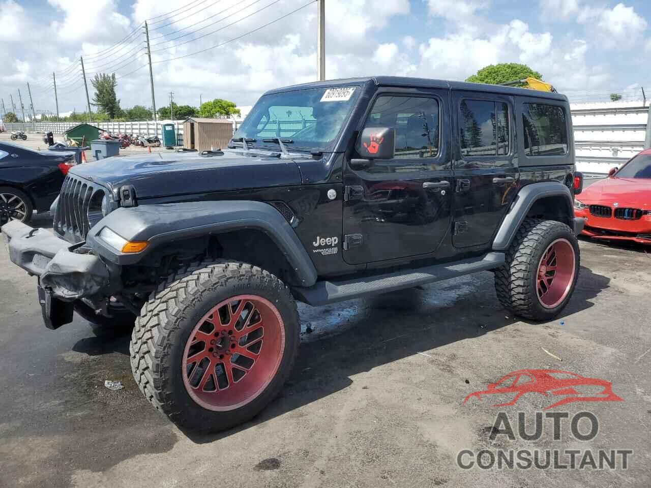 JEEP WRANGLER 2018 - 1C4HJXDG9JW260010